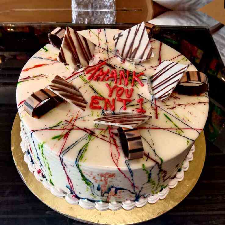 The Best RAINBOW CAKE in calicut at Besto Bakes