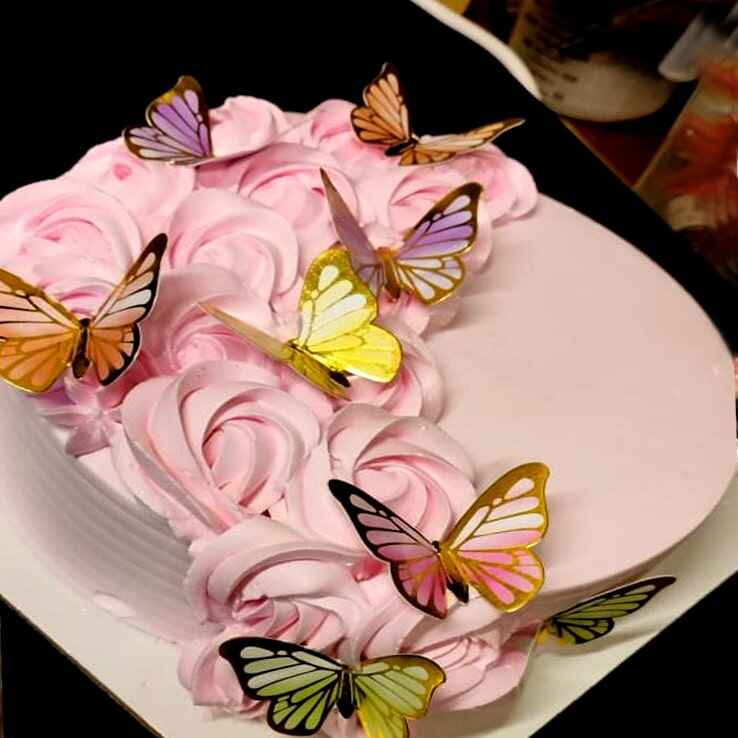 The Best BUTTERFLY BIRTHDAY CAKE in calicut at Besto Bakes